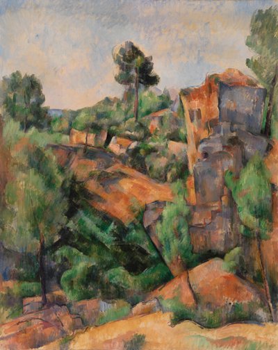 Bibémus Quarry by Paul Cézanne